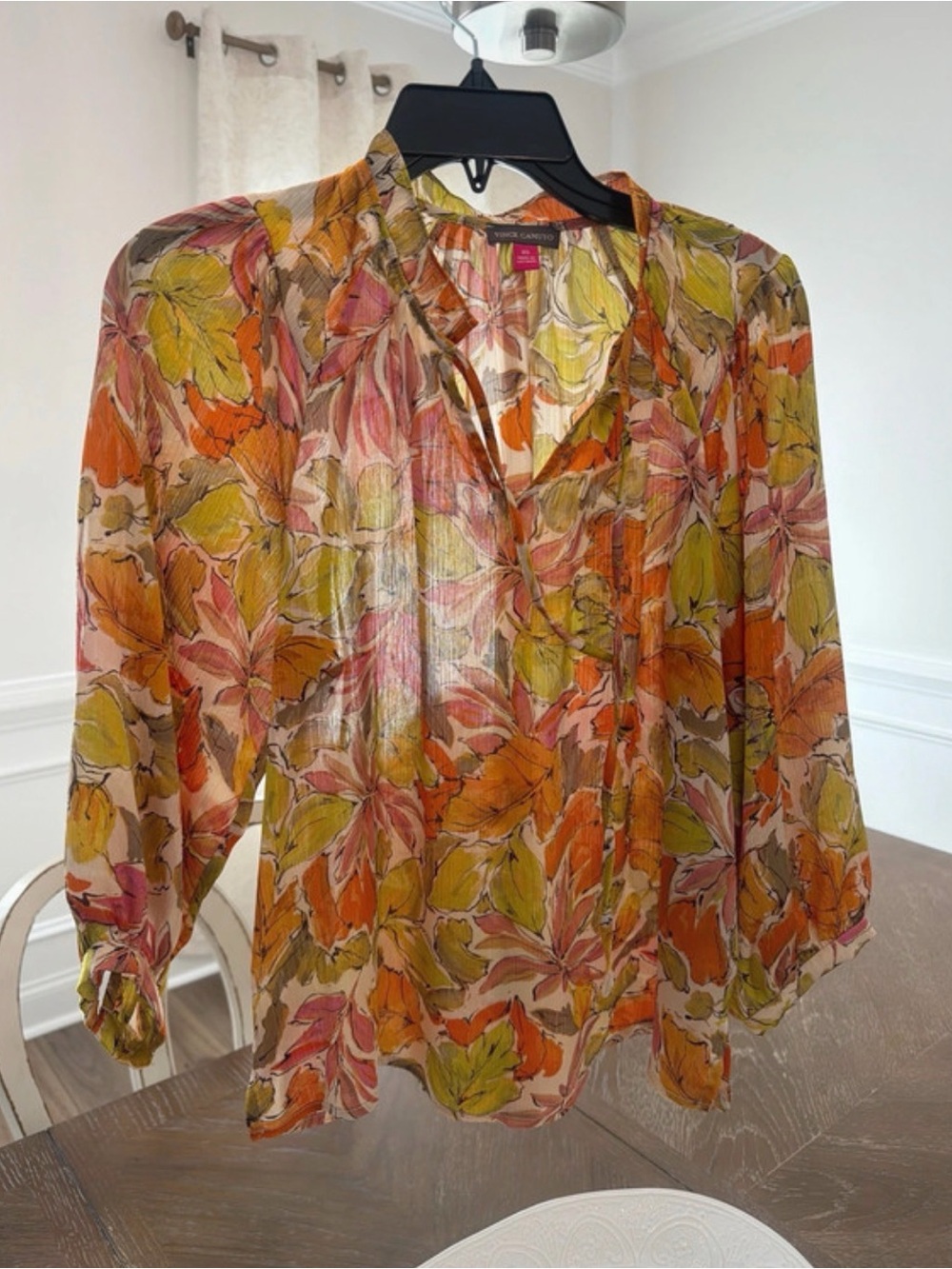 Vice Camuto Women’s Sheer Top, Size XS